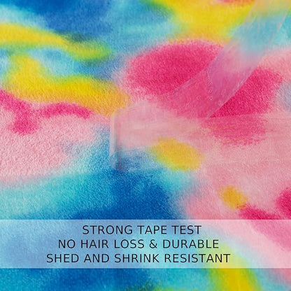 Flannel Colorful Blanket King Size for All Season - Premium Lightweight Anti-Static Super Soft Cozy Plush Rainbow Throw, Lightweight Microfiber Winter Warm Blanket 90" x 108"(Rainbow King)