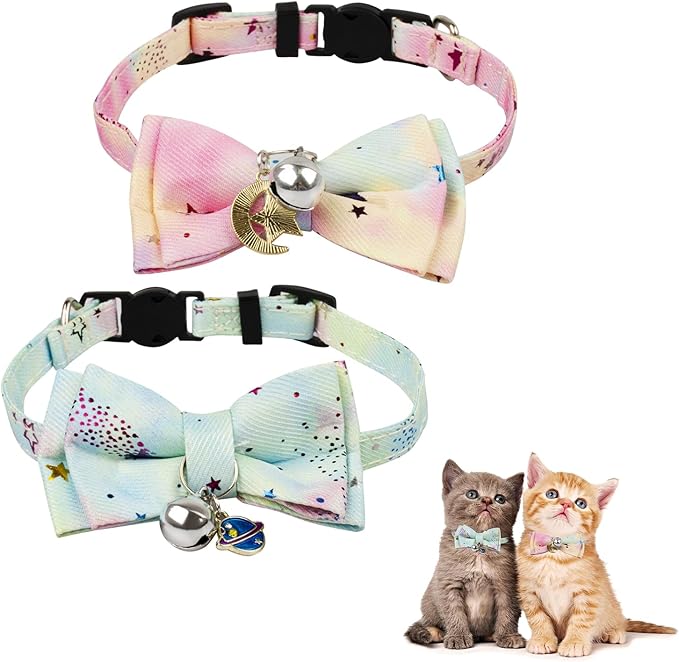 Cat Cone Collar Soft, Adjustable Protective Cats Neck Recovery Cones After Surgery-Mewly Pet