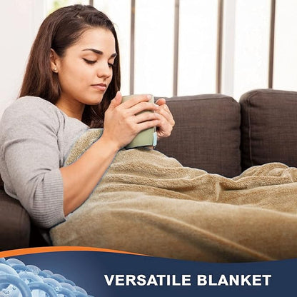 Walensee Fleece Blanket Plush Throw Fuzzy Lightweight (King Size 108x90 Tan Camel/Taupe) Super Soft Microfiber Flannel Blankets for Couch, Bed, Sofa Ultra Luxurious Warm and Cozy for All Seasons