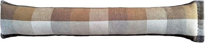 15" Catnip Cat Kicker Toys/Kitty Kick Sticks/Cat-Nip Kick Sticks (Tan and Brown Plaid) (Kickers Filled with 1 oz Premium Canadian Catnip)-Mewly Pet