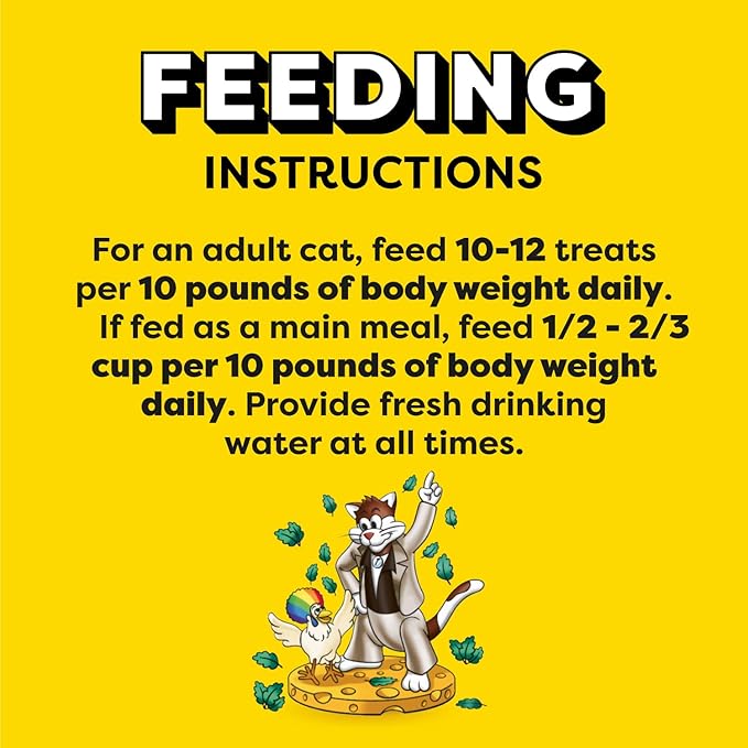 Temptations MixUps Catnip Fever Flavor Crunchy and Soft Cat Treats, 6.3 oz. Pouch (Pack of 10)-Mewly Pet