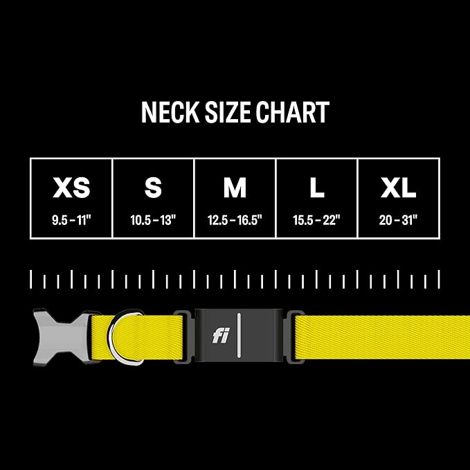 New Fi Series 3+ Smart Dog Tracker Collar – AI GPS for Dogs, Health & Behavior Monitor, Virtual Fence, Escape Alerts, Waterproof, Apple Watch Compatible 12Mo Membership Included-Mewly Pet