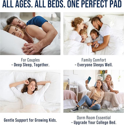 OLANLY California King Quilted Fitted Mattress Pad – Soft Pillow Top Mattress Topper, Down Alternative Fill, Cooling Breathable Mattress Cover, Machine Washable Deep Pocket Mattress Protector, Beige