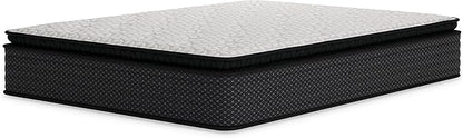 Signature Design by Ashley Limited Edition Pillow Top 13 " Pillow Top Hybrid Mattress with Gel Memory Foam, Edge Support for Cool Sleep and Pressure Relief, Twin, Fiberglass Free, Mattress In A Box