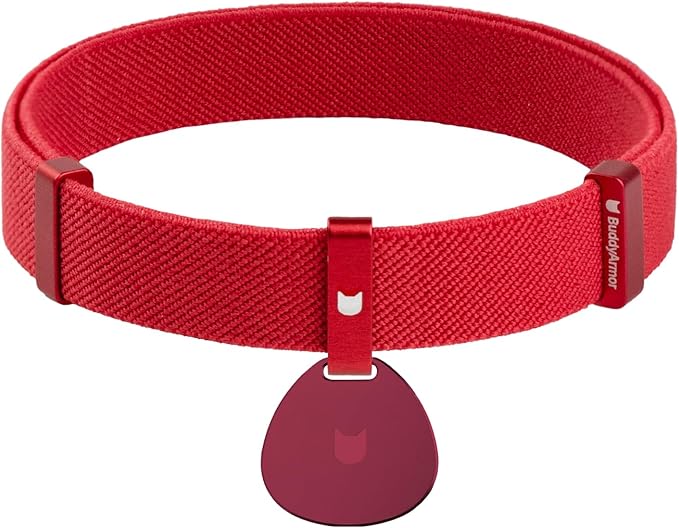 Safety Cat Collar and ID Tag Set - Elastic Quick Release Non Breakaway Personalized Anodized Aluminum Engraved Pet Name Tag, Lightweight for Kitten Small Large Cats-Mewly Pet