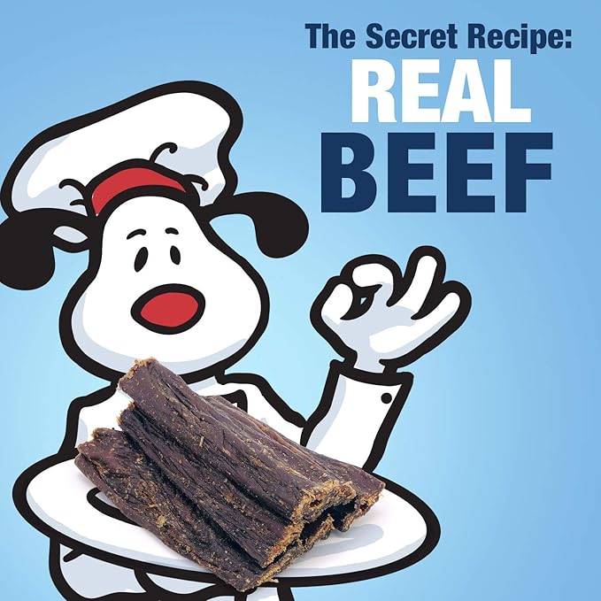 ValueBull Beef Jerky Gullet Sticks, Premium Dog Chews, 6 Inch, 400 Count Wholesale Pack - Natural Collagen, Glucosamine & Chondroitin for Joint Health, Single-Ingredient Beef Esophagus-Mewly Pet