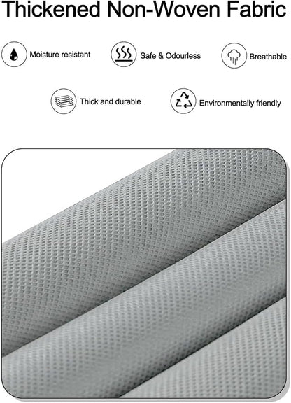 1 Pack Over The Door Storage Organizer with 5 Pockets 10 Mesh Side Pockets, 44 lbs Weight Capacity Door Hanging Organizers and Storage for Bedroom,Bathroom,Nursery,Pantry,Dorm(Light Gray)