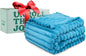 GO Premium Plush Soft Throw Blanket for Couch - Blue Fleece Blanket for Living Room, Bedroom, Home Decor - Small Couch Blanket for Men, Women (50x60 Inches)