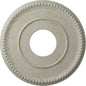 12 1/2"OD x 3 7/8"ID x 3/4"P Bradford Ceiling Medallion (Fits Canopies up to 6 5/8"), Hand-Painted Pot of Cream Crackle