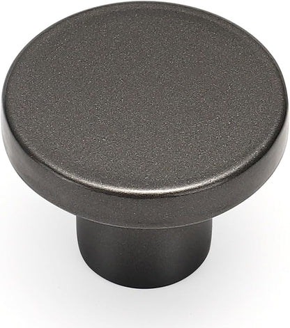 Ravinte 20 Pack Cabinet Knobs Pearl Grey Kitchen Cabinet Knobs Round Dresser Drawer Pulls Closet Door Pulls 1-1/5 Inch