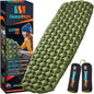 Ultralight Sleeping Mat - Inflatable & Compact Camping Air Mattress for Backpacking, Hiking- New