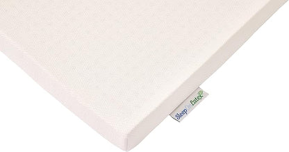 Pure Green Natural Latex Mattress Topper w/Luxury Cover - Firm - 3 Inch - Queen Size (GOTS Certified Organic)