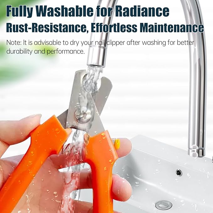 Dog Nail Clippers 767C – Heavy Duty Nail Trimmers for Large & Small Breeds, Easy-to-Use Pet Clippers for Thick Nails, Dog Toenail Clippers for Large Dogs-Mewly Pet