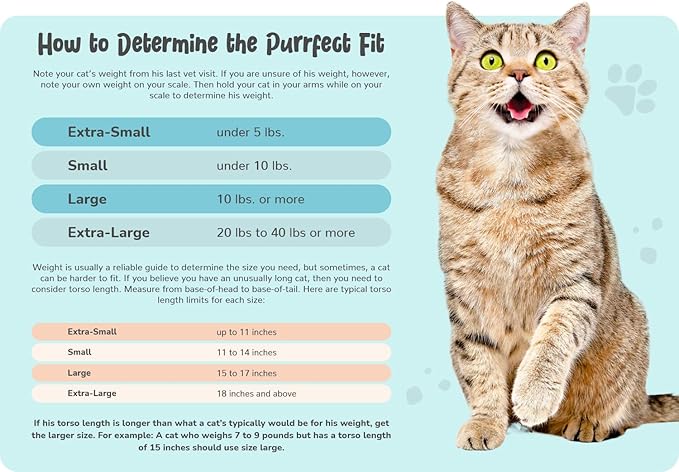 Cozy Comfort Carrier - Large Light Blue Cat Carrier and Cat Restraint Bag for Medication Administration, Grooming, Vet Visits, Dental Care, and Nail Trimming-Mewly Pet