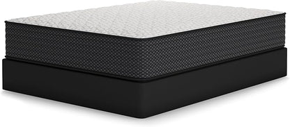 Signature Design by Ashley Limited Edition Firm 12 Inch Hybrid Mattress with Gel Memory Foam and Edge Support for Cool Sleep and Pressure Relief, King, Fiberglass Free, Mattress In A Box