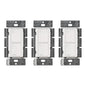 Lutron Caseta Original Smart Light Switch (Lutron Smart Hub Required), for Home, LED Lights, and Fans, 6 Amp, Single-Pole/3-Way, Neutral Required, PD-6ANS-WH 3 Pack, White