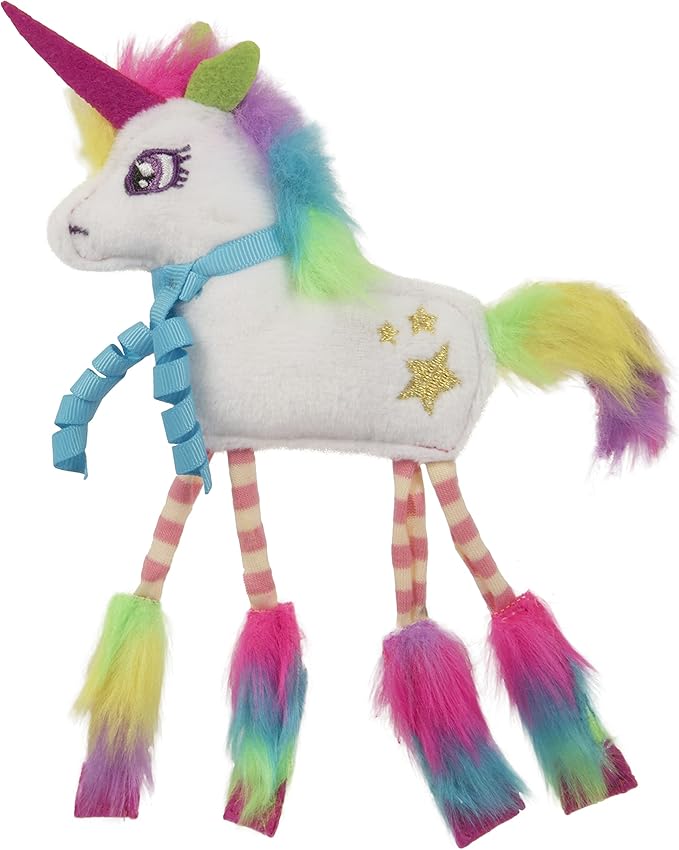 SmartyKat Dazzle Unicorn Crinkle Plush Catnip Cat Toy-Mewly Pet