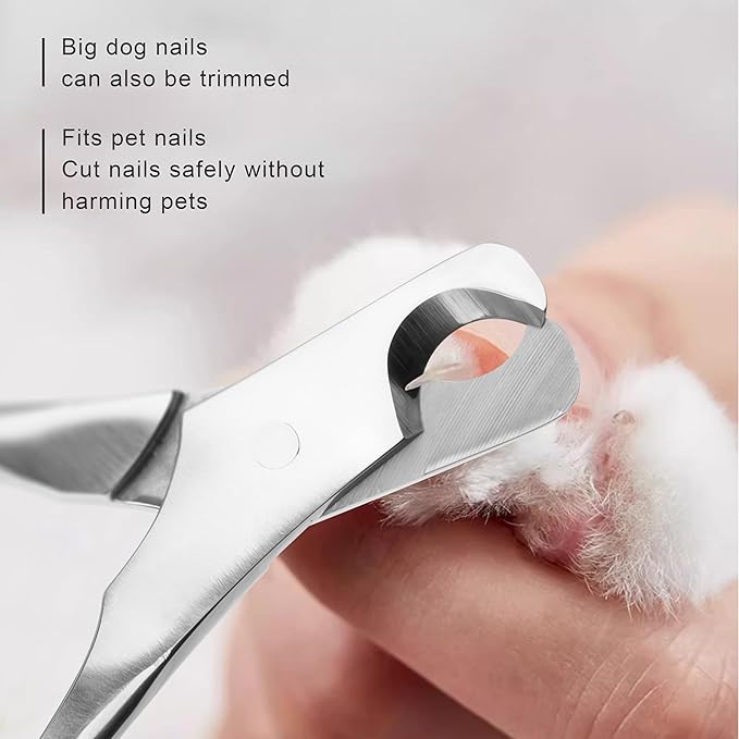 Cat Nail Clippers by,Small Breed Animals Claw Trimmer for a Cat, Puppy,Rabbit, Hamster, Birds, Kitten & Small Dog,Parrots, Chinchillas, Guinea Pigs,Sharp & Safe-Mewly Pet