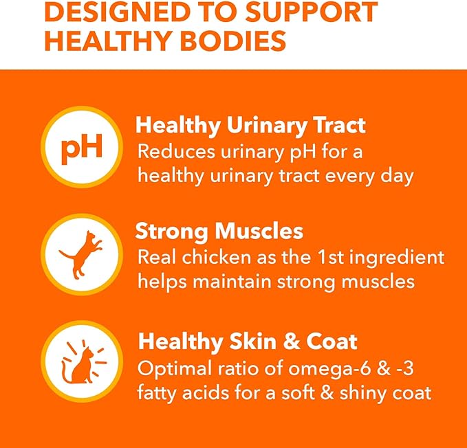 IAMS Proactive Health Adult Urinary Tract Healthy Dry Cat Food with Chicken, 22 lb. Bag-Mewly Pet