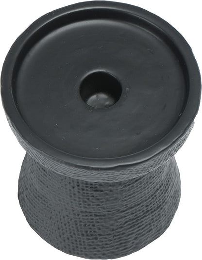 Main + Mesa Stoneware Pillar & Taper Candle Holders,(Pack of 8)