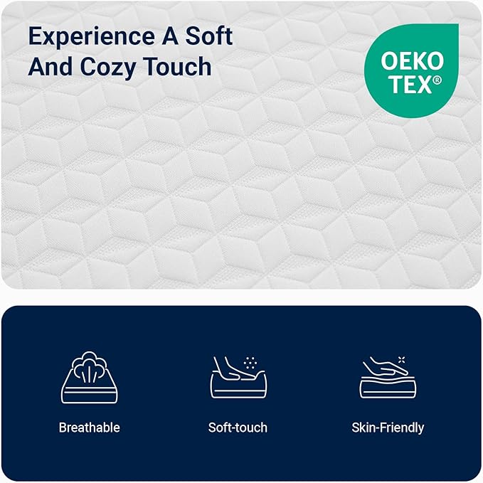 Avenco King Mattress, 14 Inch Memory Foam Mattress in a Box for Refresh Sleep & Pressure Relief, CertiPUR-US Certified Medium Firm King Size Mattresses