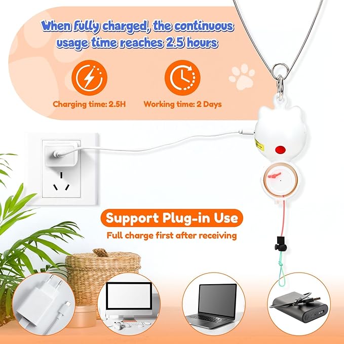 Interactive Cat Toys for Bored Indoor Cats Feather Toys Cat Enrichment for Bored Indoor Adult Cats Kittens-Enhanced with 10 Attachments Mice Rechargeable Auto-Swinging 3in1 Door-Mounted Cat Toy-Mewly Pet