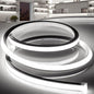 LED Strip Lights Daylight White 6000K,65.6ft 110-120V Neon Rope Lights,Flexible Silicone Outdoor Waterproof Neon Strip Lights for Bedroom,Mirror,Kitchen Cabinet, Living Room,Halloween Decor