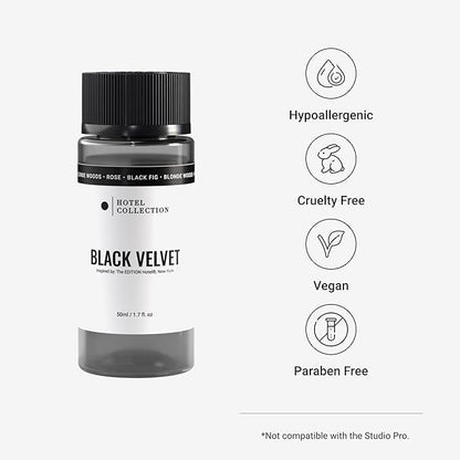 Hotel Collection Diffuser Oil - Black Velvet - Aromatherapy Essential Fragrance Oil - Blonde Woods, Rose, and Black Fig - 50ML 1.7 Fl oz