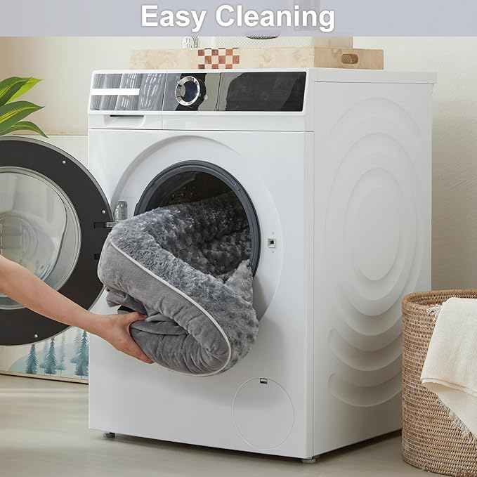 WNPETHOME Dog Beds for Large Sized Dogs, Washable Orthopedic Dog Couch Sofa Bed with Waterproof Lining & Non-Skid Bottom for Pet Sleeping-Mewly Pet