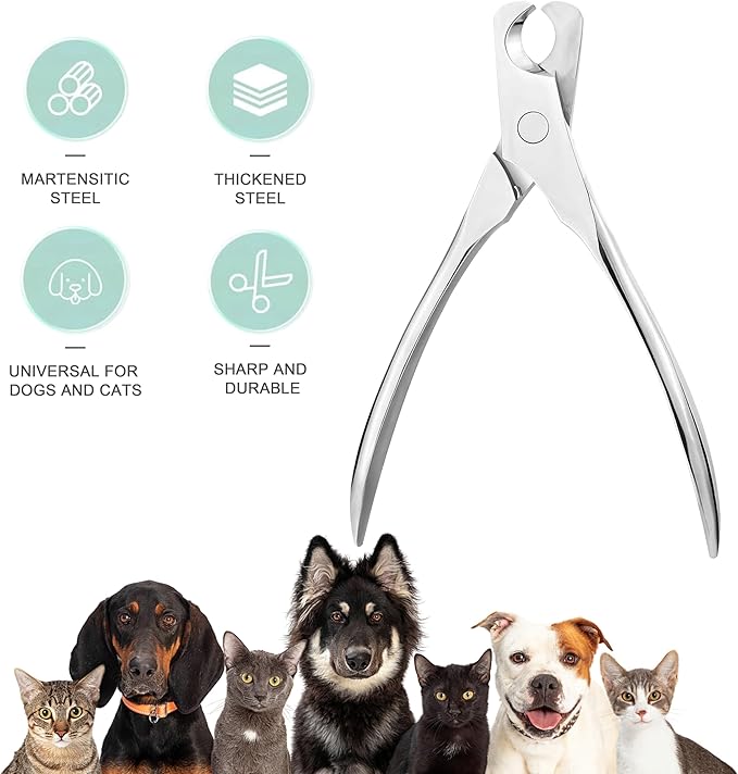 Cat Nail Clippers by,Small Breed Animals Claw Trimmer for a Cat, Puppy,Rabbit, Hamster, Birds, Kitten & Small Dog,Parrots, Chinchillas, Guinea Pigs,Sharp & Safe-Mewly Pet