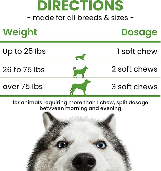 Probiotics for Dogs - Dog Probiotics with 5 Enzymes & 4 Prebiotics for Itchy Skin, Pet Probiotics lab for Digestion & Gut Support, Helps Diarrhea, Yeast Infection, Allergies & Immune System -180 Chews-Mewly Pet