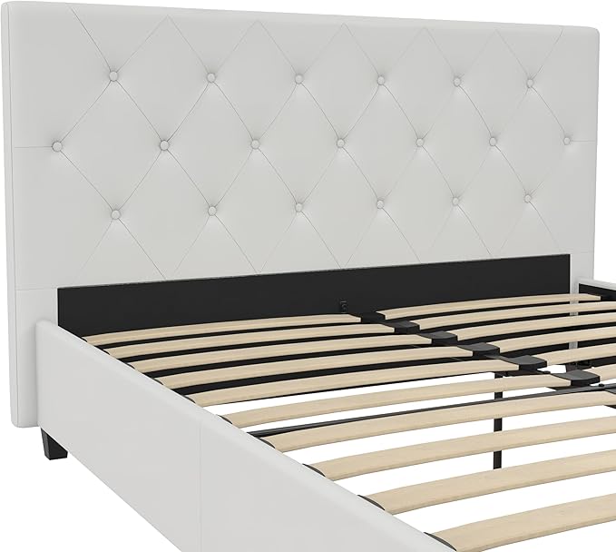 DHP Dakota Bed, Full, White