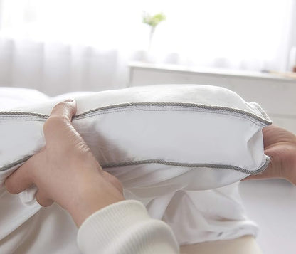 COMFORT BOOST™ Extra Thick, Cooling Mattress Topper — Pillowtop, Down Alternative Mattress Pad with Deep Pockets (8-21" Depth) Fits All Mattress Sizes, Helps Ease Back Pain & Protects — TwinXL