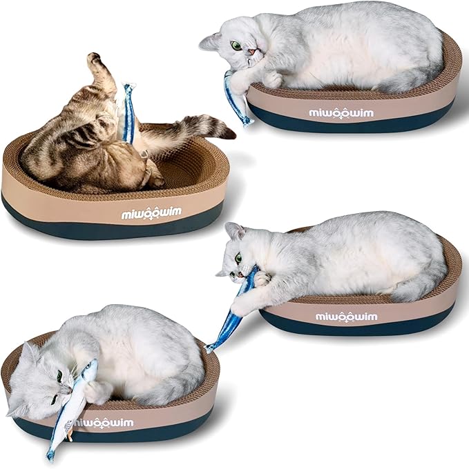 6 PCS Cat Fish Toy Soft and Durable,Cat nip Toy with Catnip Inside, Kicker Toys for Indoor Kitten Exercise,Kitty Teething Chew Toy (6 Sauries)-Mewly Pet