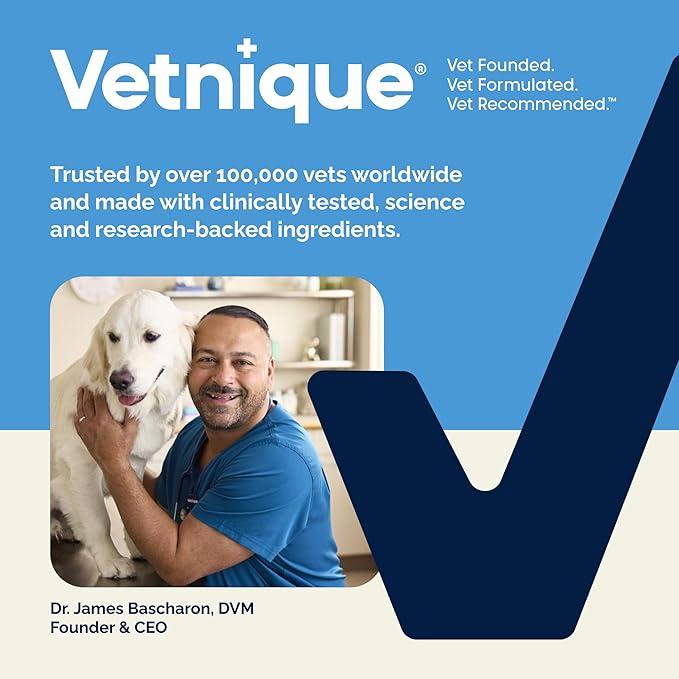 Vetnique Glandex Anal Gland Soft Chew Treats with Pumpkin for Dogs Digestive Enzymes, Probiotics Fiber Supplement for Dogs Boot The Scoot (Peanut Butter Chews, 120 Count)-Mewly Pet