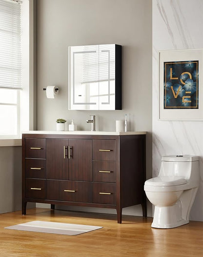 HBL' 20 Pack | 3'' Center to Center Brushed Gold Cabinet Pulls Kitchen Cabinet Handles,Made of Stainless Steel,Ideal for Cabinet,Drawer,Cupboard and Wardrobe.