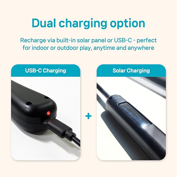 THE WAYS Lumiwhisker Cat Toys for Indoor Cats, LED Light Wand Toy-Mewly Pet