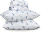 RUVANTI Flannel Sheets California King Size - 100% Cotton Brushed Cal King Bed Sheets Set - Deep Pockets 14 Inches - All Seasons Breathable & Extra Soft - Warm & Cozy, 4 Piece, Happy Cubs