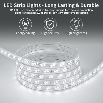 Koonmi 30x55 LED Bathroom Mirror, Backlit + Front Lit, LED Bathroom Mirror with Lights for Wall, 3 Colors, Anti-Fog, Dimmable Brightness, Tempered Glass