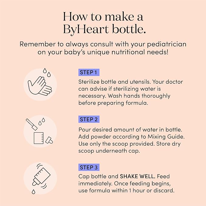 Infant Formula Powder for Infants 0-12 Months, Made With Organic Whole Milk, Clean Label Project Certified, Closest-to-Breast Milk Baby Formula Patented Protein Blend, 24 Ounce (Pack of 6)-Mewly Pet