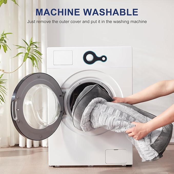 FURTIME Orthopedic Dog Beds Large Sized Dog, XL Washable Dog Sofa Bed for Large Dogs, Comfy Supportive Egg-Crate Foam Pet Couch Bed with Removable Cover, Waterproof Lining and Nonskid Bottom-Mewly Pet