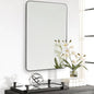 CULER Black Bathroom Wall Mirror,24 x 36 Inch Rectangle Vanity Modern Tempered Glass Mirror for Bedroom,Living Room,Entryway (24x36 Inch, Black)