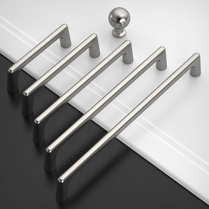 Amerdeco 10 Pack Brushed Satin Nickel Cabinet Pulls 3 Inch(76MM) Hole Centers Kitchen Cabinet Handles Hardware Kitchen Handles for Cabinets Cupboard Handles Drawer Pulls ZH0041