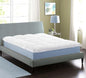 Superior Mattress Topper, Down Alternative, 2 Inch Deep Sized Bed Pillow Top, Comfort Pad, Fluffy Mattress-Topper Protector, Plush Cooling Extra Soft, Hotel Quality, Full, White