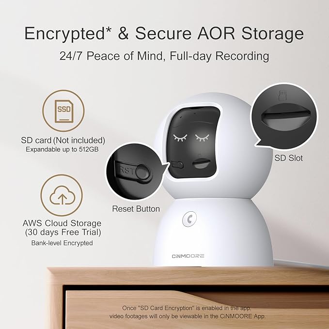 5G Security Camera Indoor 2-Pack, No-Monthly-Fee AI Tracking Facial Recognition, 3K Pet/Dog Camera with Speaker/Phone App, PTZ WiFi Baby Monitor Cameras for Home Security, 0-Glow Night Vision-Mewly Pet