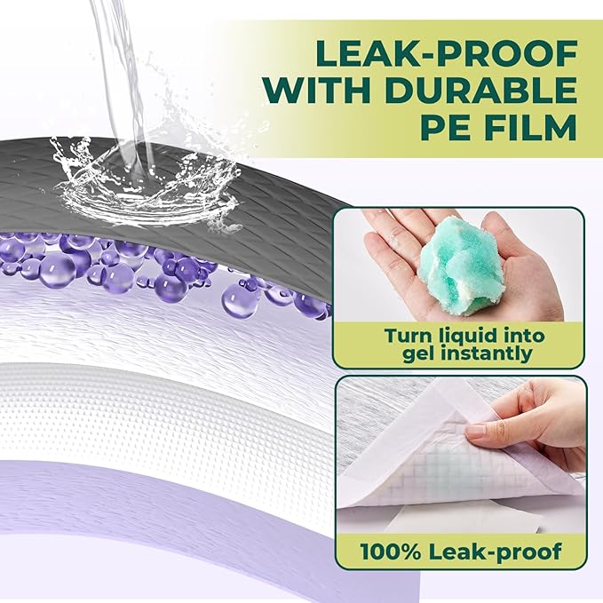 Cat Pads Refills for Tidy Cats Breeze Litter System - Super Absorbent 6-Layer Pads for Odor Control, Activated Carbon - 16.9" x 11.4" - Pack of 20 Litter Box Replacement Pads-Mewly Pet