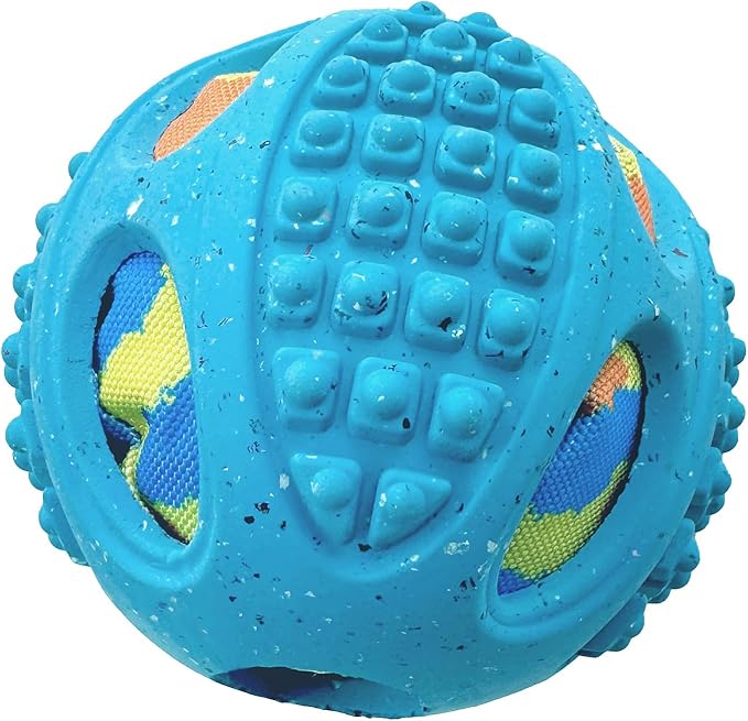 Max Fusion with Nike Grind, Arlee Meteor Dog Toy, Chew Toy for Play, Fetch, Tug, M-Mewly Pet