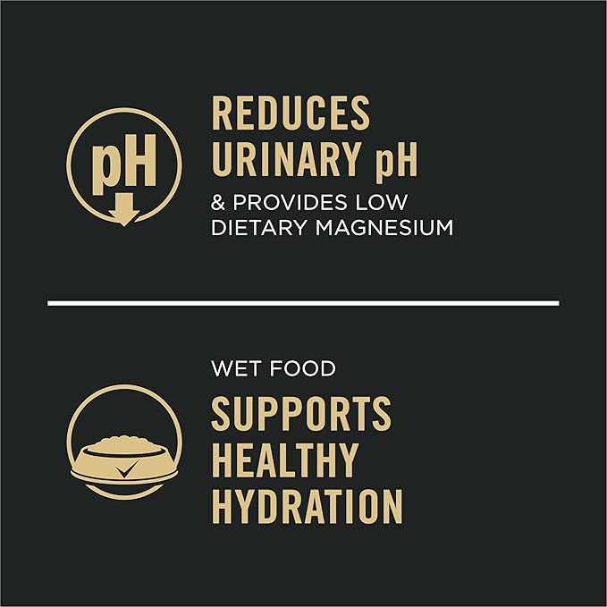 Purina Pro Plan Urinary Tract Health Beef and Chicken Entree Classic Cat Food - (Pack of 24) 3 oz. Pull-Top Cans-Mewly Pet