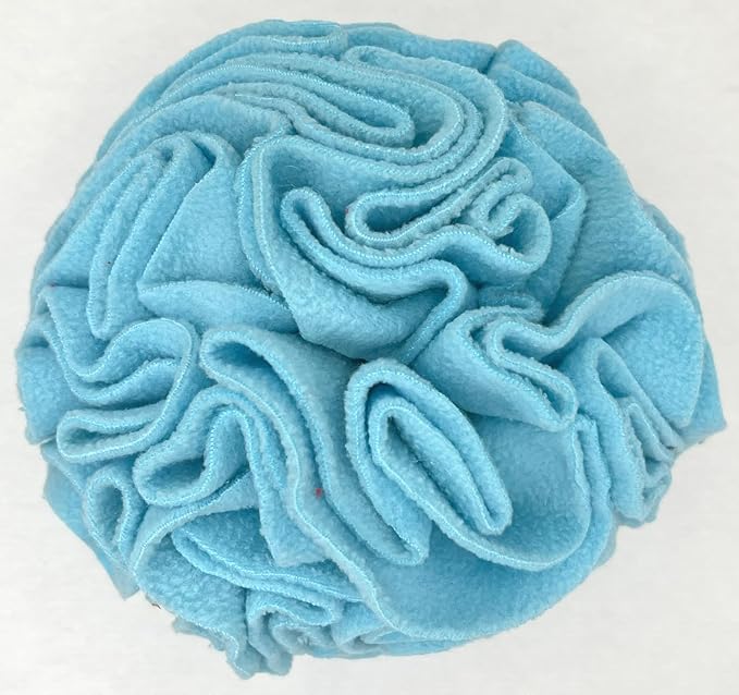 Medium Breed Snuffle Interactive Foraging Dog Puzzle Ball Toy Blue Large-Mewly Pet