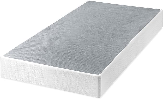 ZINUS 9 Inch Twin Metal Smart Box Spring with Quick Assembly, Mattress Foundation, Strong Metal Frame, Easy Assembly